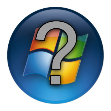 vista question mark