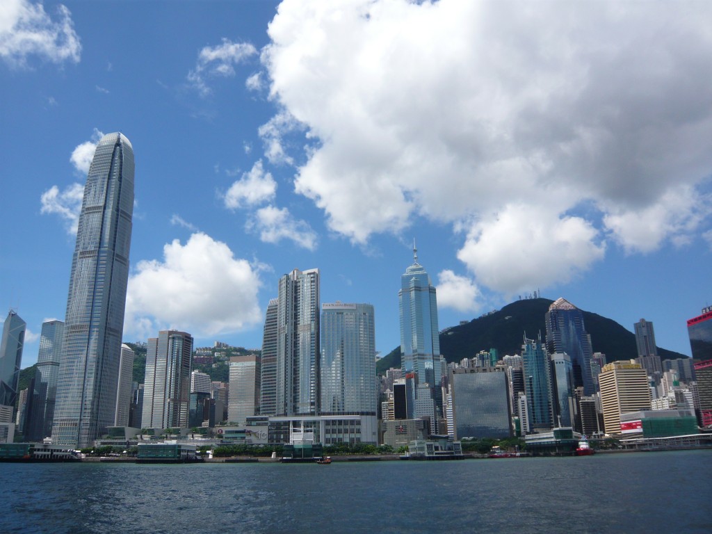 Hong Kong from the boat